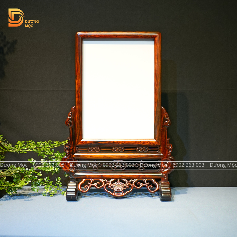 Khung Ảnh Thờ Gỗ Trắc 25x35 cm KT04