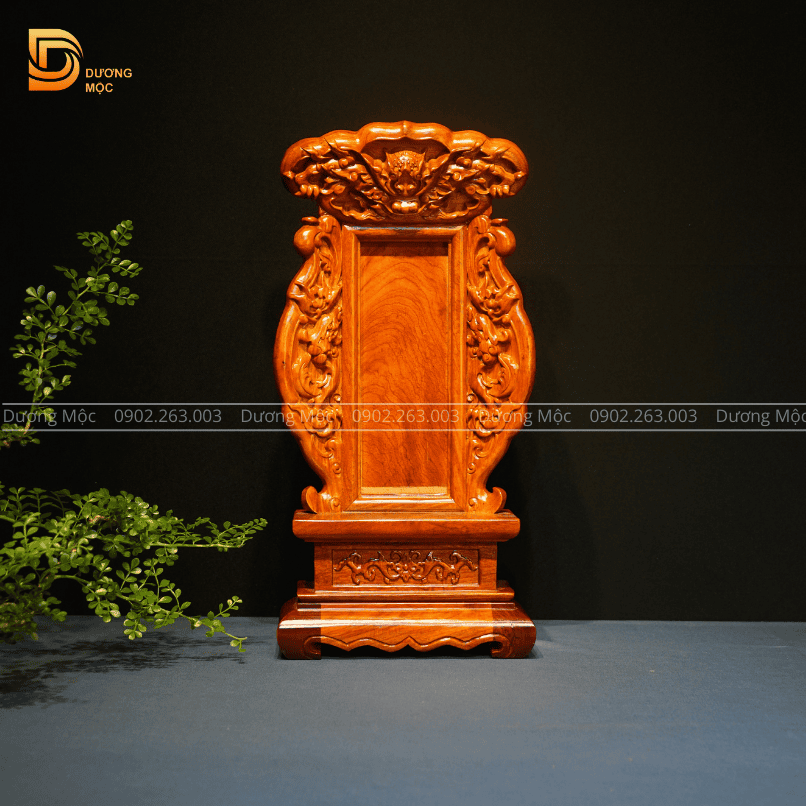 Bài Vị Hổ Phù Cửu Huyền Thất Tổ Gỗ Hương Chân Quỳ BH23