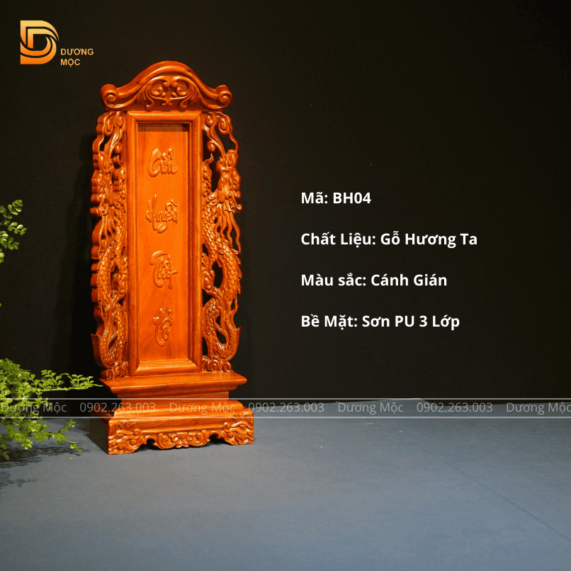 Tại sao bài vị thờ Song Long lại được ưa chuộng?