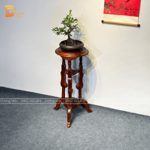 Đôn Kê Cây Cảnh Bonsai Gỗ Hương Cao Cấp DG08