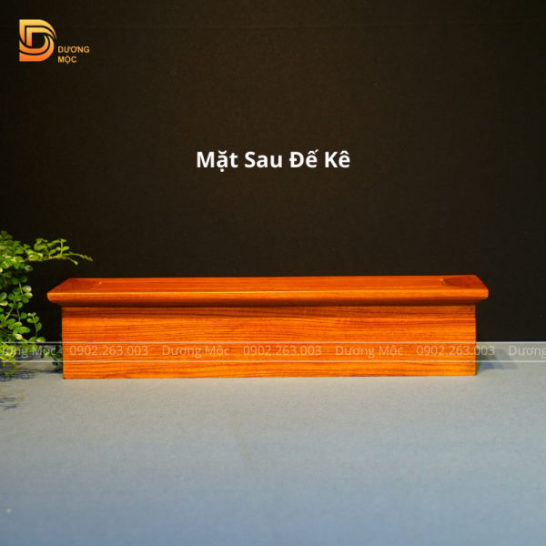 Đôn Kê Tượng Chữ Nhật Gỗ Hương DKT25 - Ảnh 5