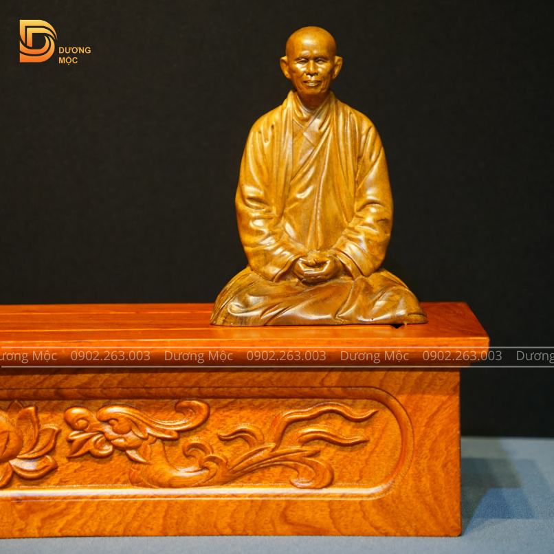 Đôn Kê Tượng Chữ Nhật Gỗ Hương DKT25