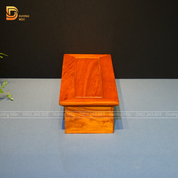 Đôn Kê Tượng Chữ Nhật Gỗ Hương DKT25 - Ảnh 4