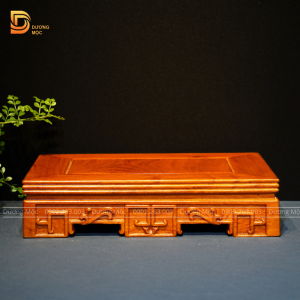 Đế Kê Tượng Chữ Nhật Gỗ Hương DKT23