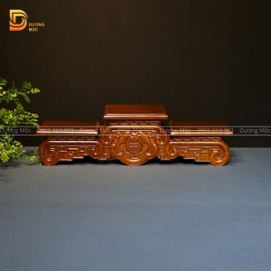 Tam Cấp Gỗ Hương Kê Đồ Mẫu Cuốn TC02