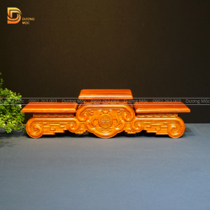 Tam Cấp Gỗ Hương Kê Đồ Mẫu Cuốn TC01