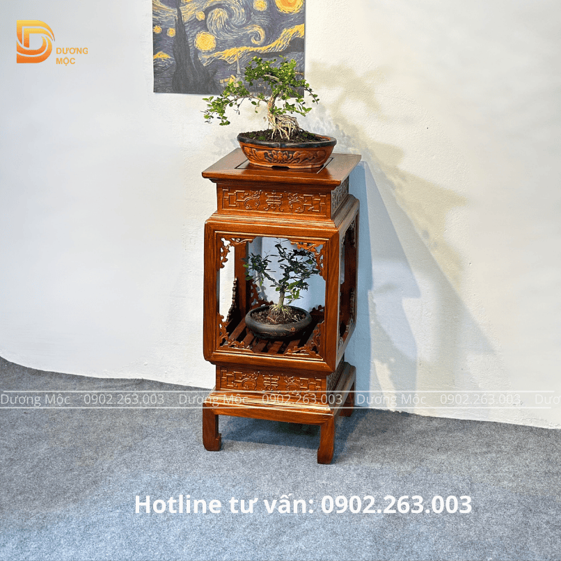 Đôn Gỗ Vuông: Điểm Nhấn Hoàn Hảo Cho Không Gian Sống