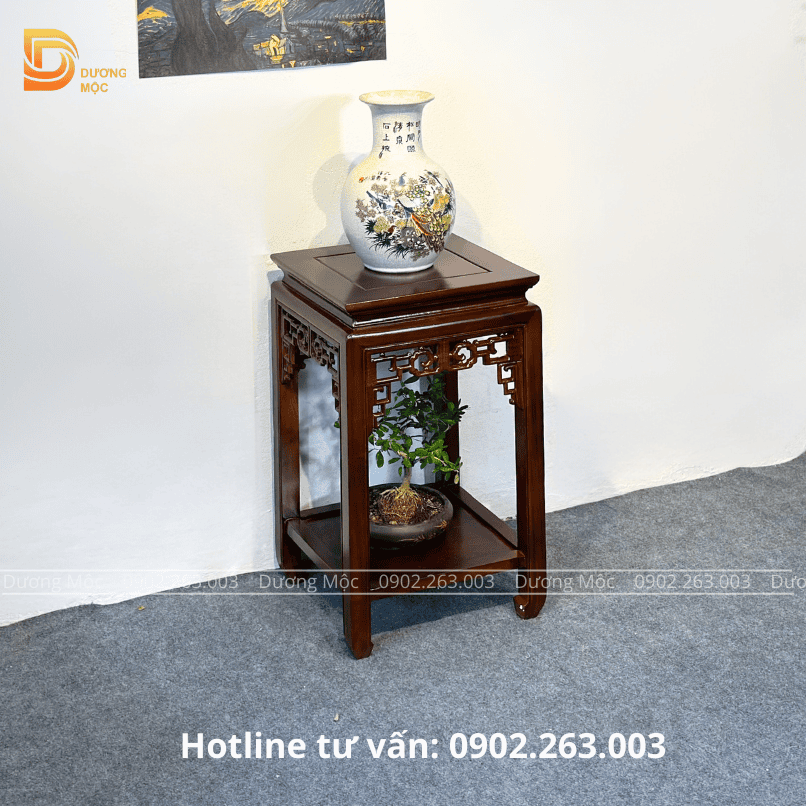 Đôn Gỗ Vuông: Điểm Nhấn Hoàn Hảo Cho Không Gian Sống