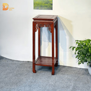 Đôn Vuông Gỗ Hương 35x80cm DG22