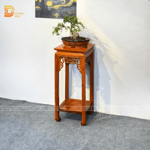 Đôn Vuông Gỗ Hương 30x70cm DG37