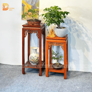 Đôn Vuông Gỗ Hương Nhiều Kích Thước DG31